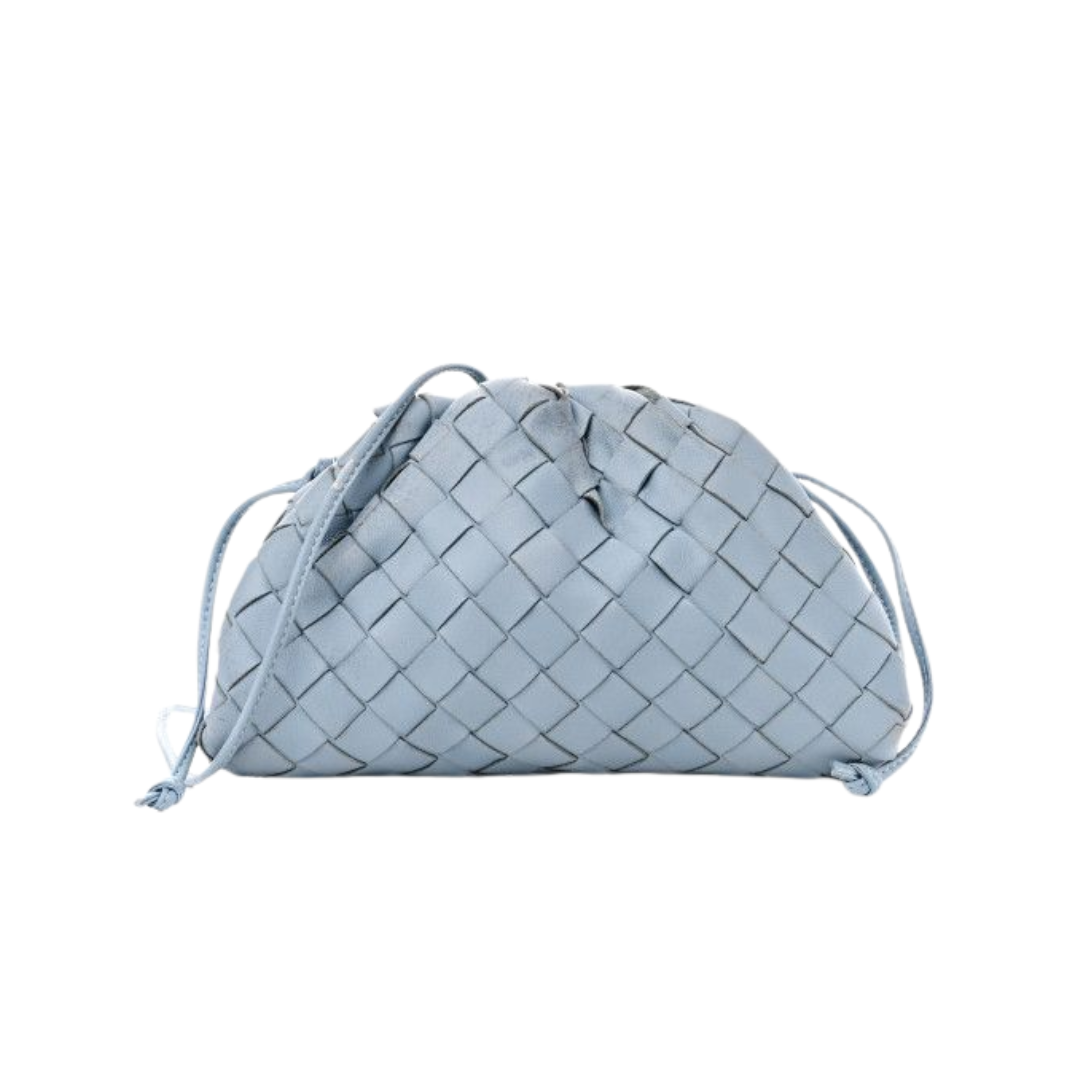 Light Blue Pouch Bag